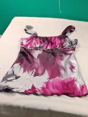 B.Works Women's Sleeveless Padded Top Size Large #33
